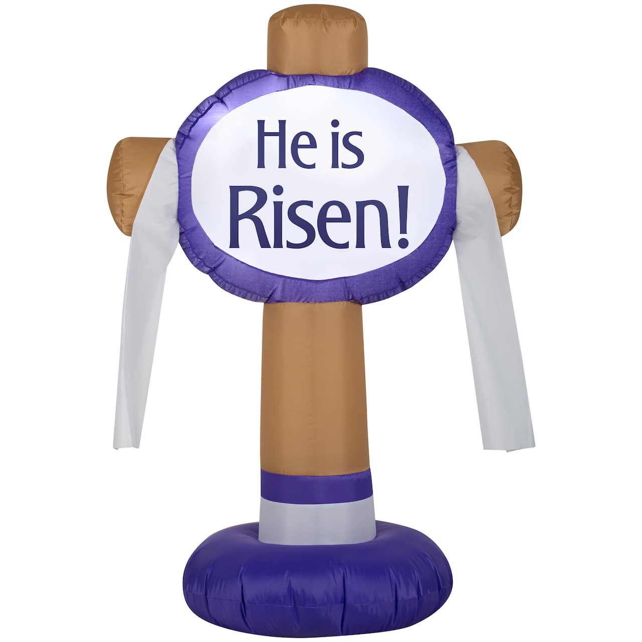 3.5ft. Airblown® Inflatable Easter He is Risen Sign